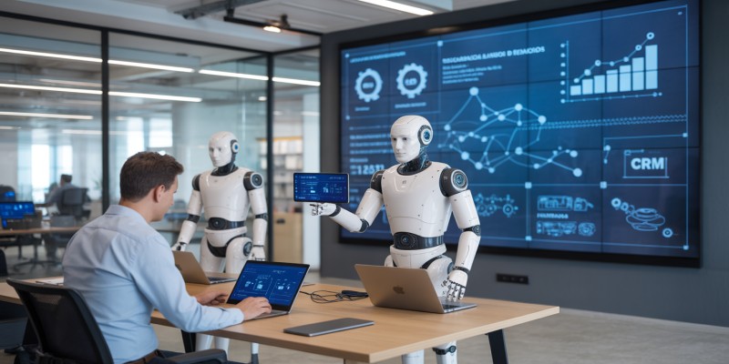Como a Integração de CRM com IA Potencializa Negócios